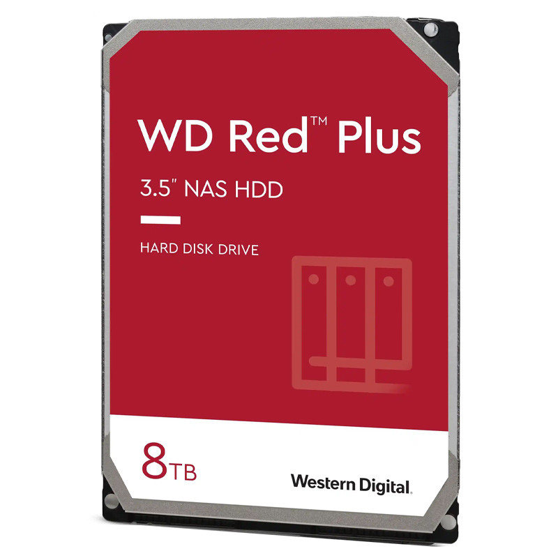 هارد اینترنال وسترن دیجیتال Western Digital Red Plus WD80EFZZ 8TB