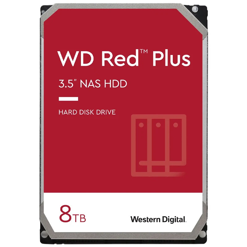 هارد اینترنال وسترن دیجیتال Western Digital Red Plus WD80EFZZ 8TB