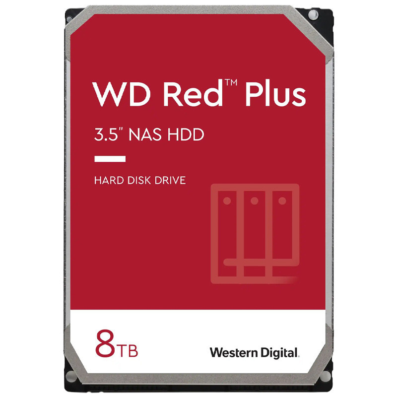 هارد اینترنال وسترن دیجیتال Western Digital Red Plus WD80EFZZ 8TB