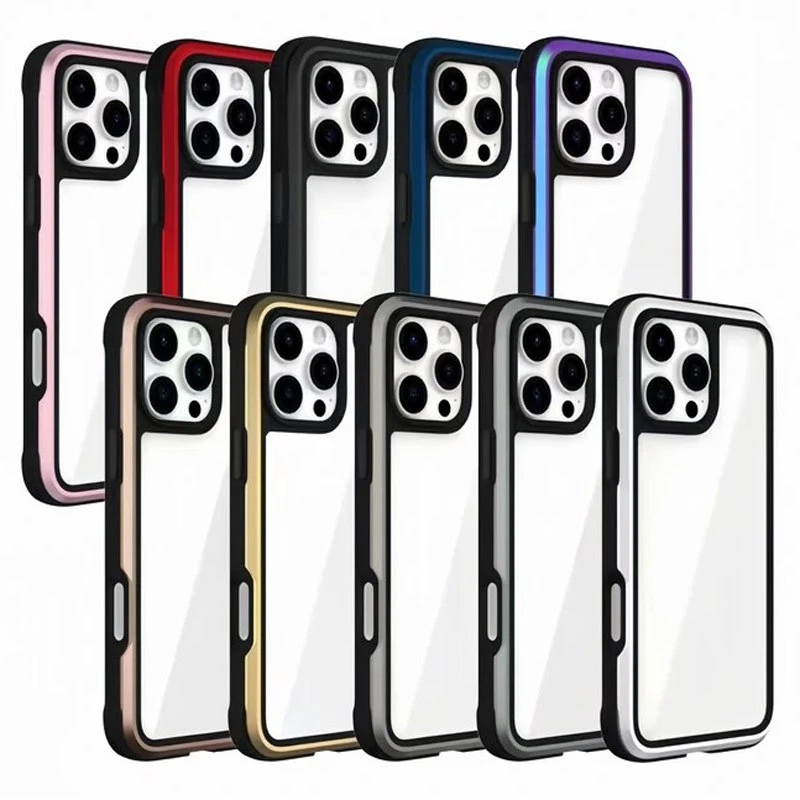 قاب ضد ضربه Kzdoo Ares آیفون iPhone 16 Pro Max پشت شفاف