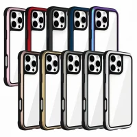 قاب ضد ضربه Kzdoo Ares آیفون iPhone 16 Pro Max پشت شفاف
