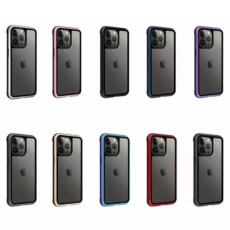 قاب ضد ضربه Kzdoo Ares آیفون iPhone 15 Pro Max پشت شفاف