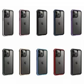 قاب ضد ضربه Kzdoo Ares آیفون iPhone 15 Pro Max پشت شفاف