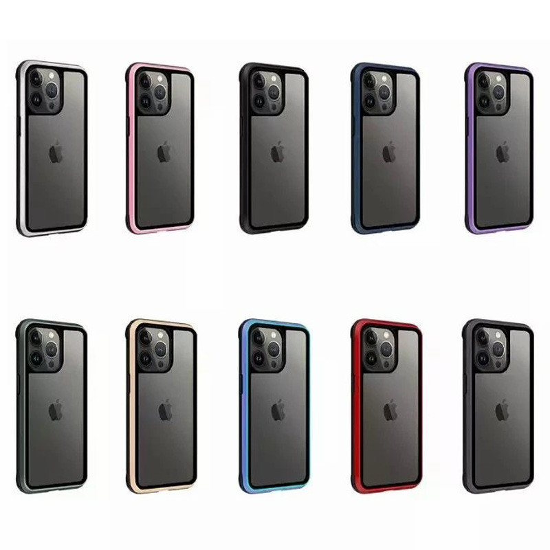 قاب ضد ضربه Kzdoo Ares آیفون iPhone 15 Pro Max پشت شفاف