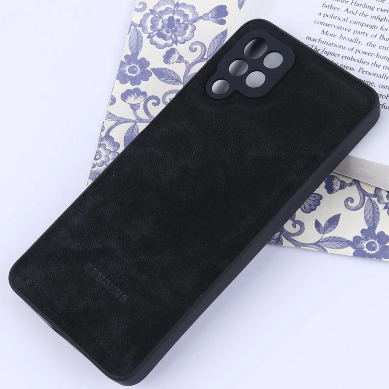 قاب PC سامسونگ Galaxy A12 / M12 طرح جین محافظ لنزدار