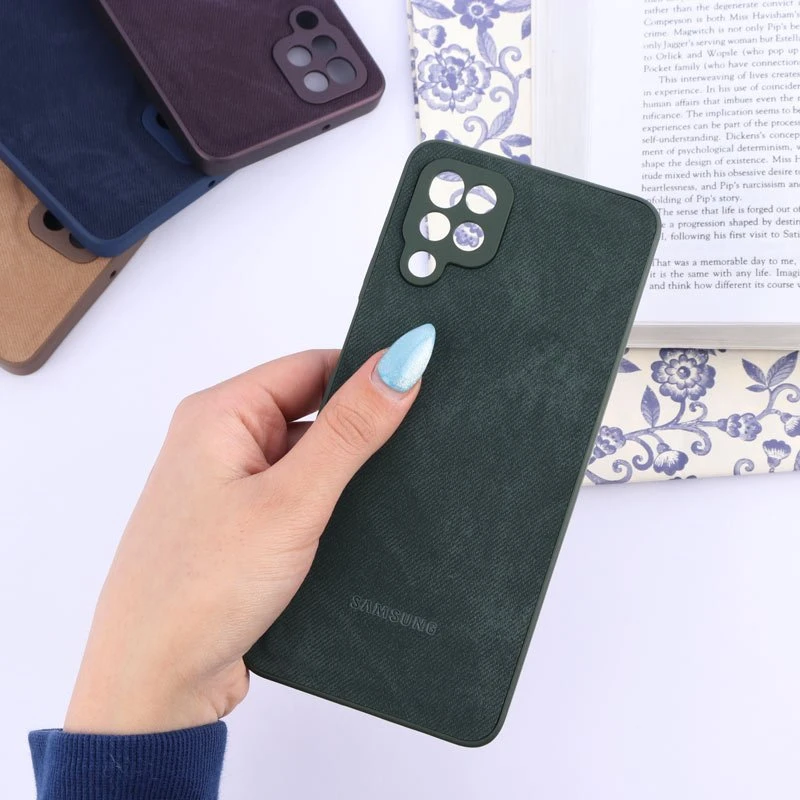 قاب PC سامسونگ Galaxy A12 / M12 طرح جین محافظ لنزدار