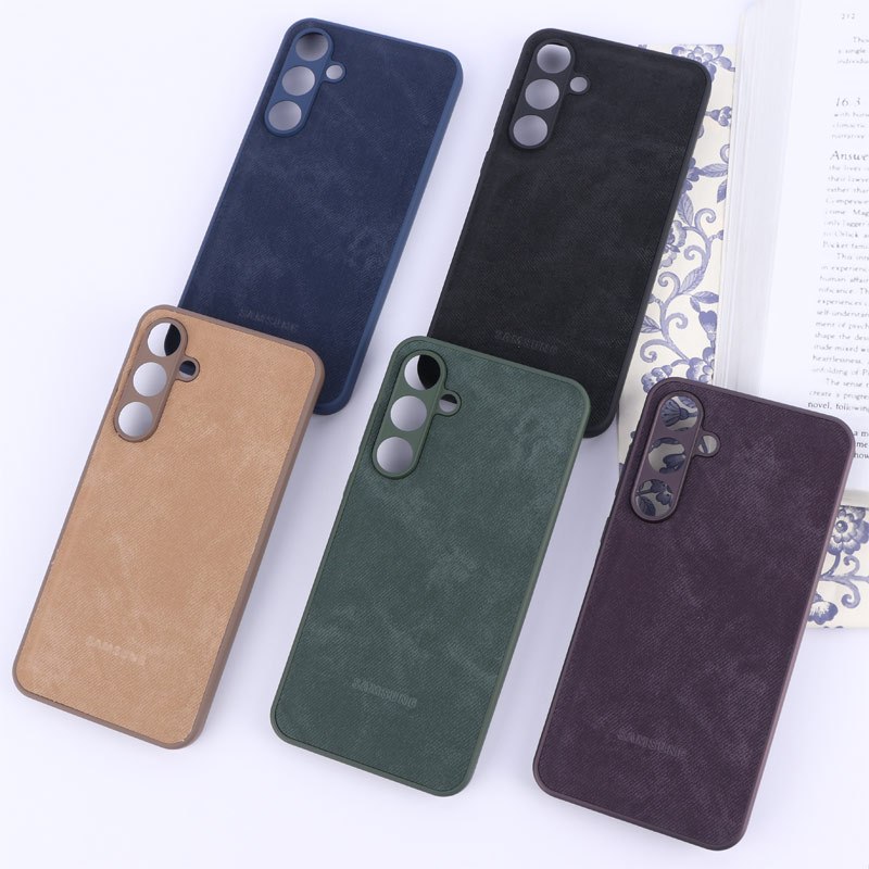 قاب PC سامسونگ Galaxy A55 طرح جین محافظ لنزدار