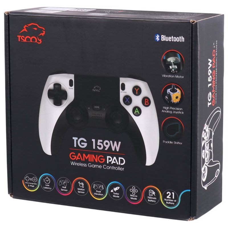 دسته بازی بی سیم TSCO TG159W PS4/PC