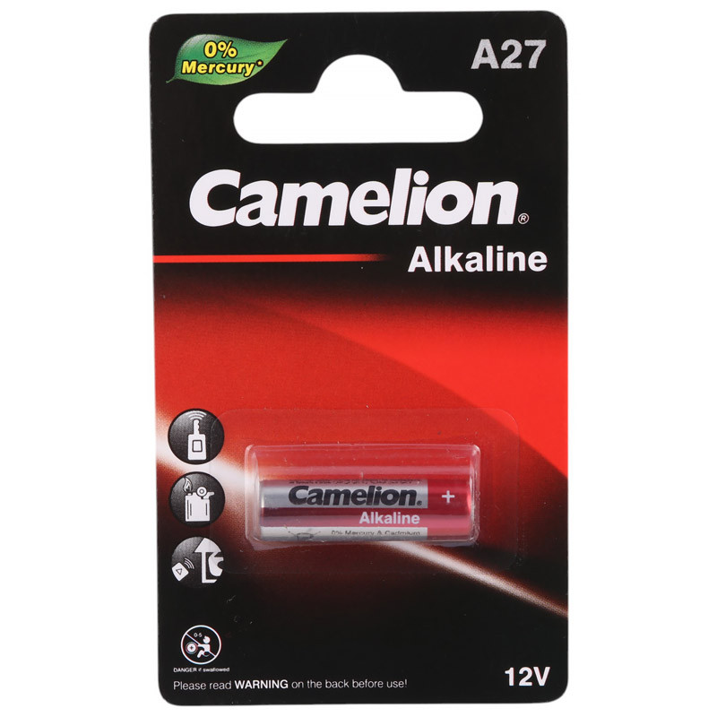 باتری ریموت کنترل Camelion Alkaline 12V A27