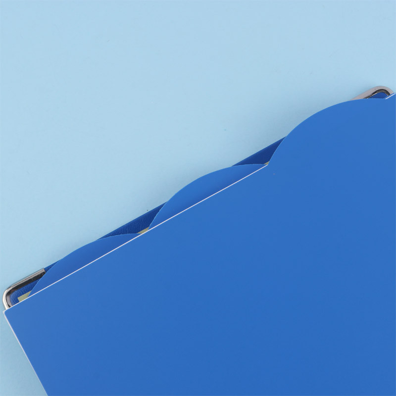 دفتر سیمی 160 برگ طرح چرم پاپکو PAPCO 02-NB-653 PB