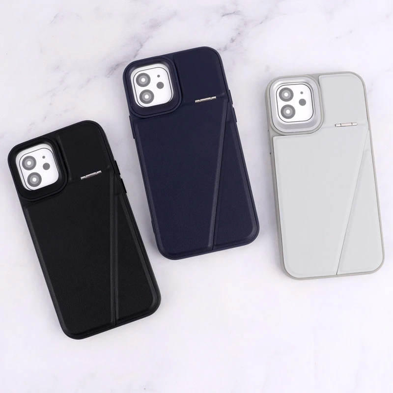 قاب چرم Classic آیفون iPhone 12 / 12 Pro استندشو