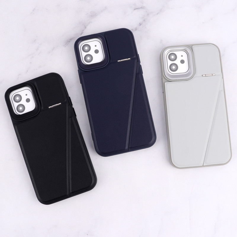 قاب چرم Classic آیفون iPhone 12 / 12 Pro استندشو