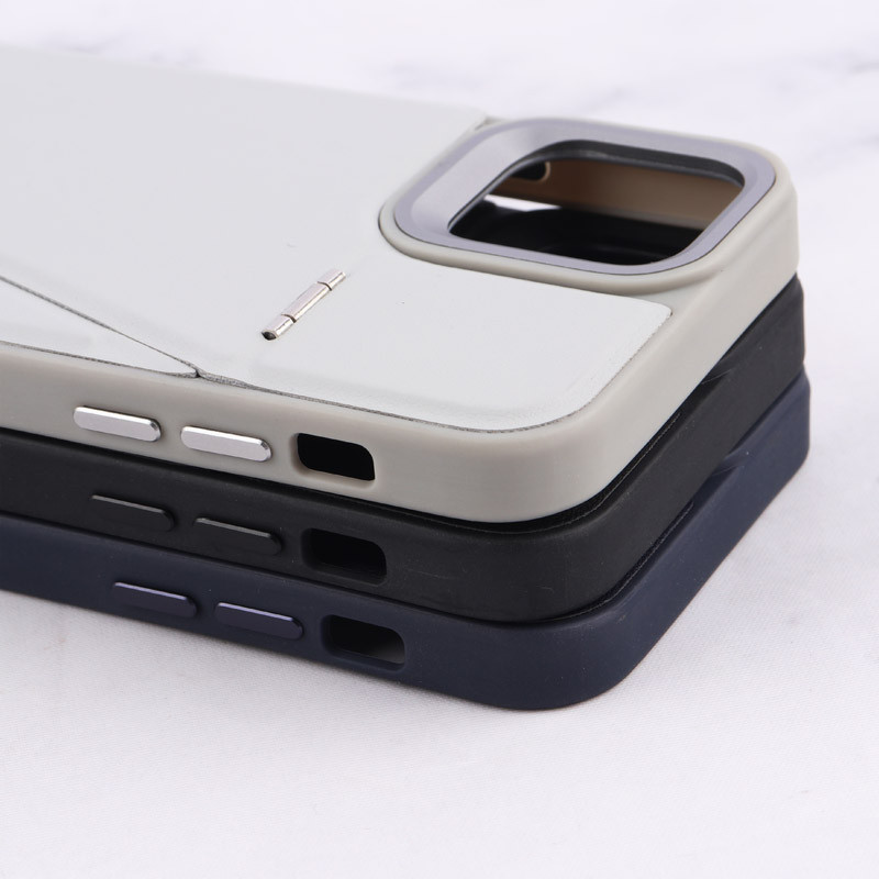 قاب چرم Classic آیفون iPhone 12 / 12 Pro استندشو