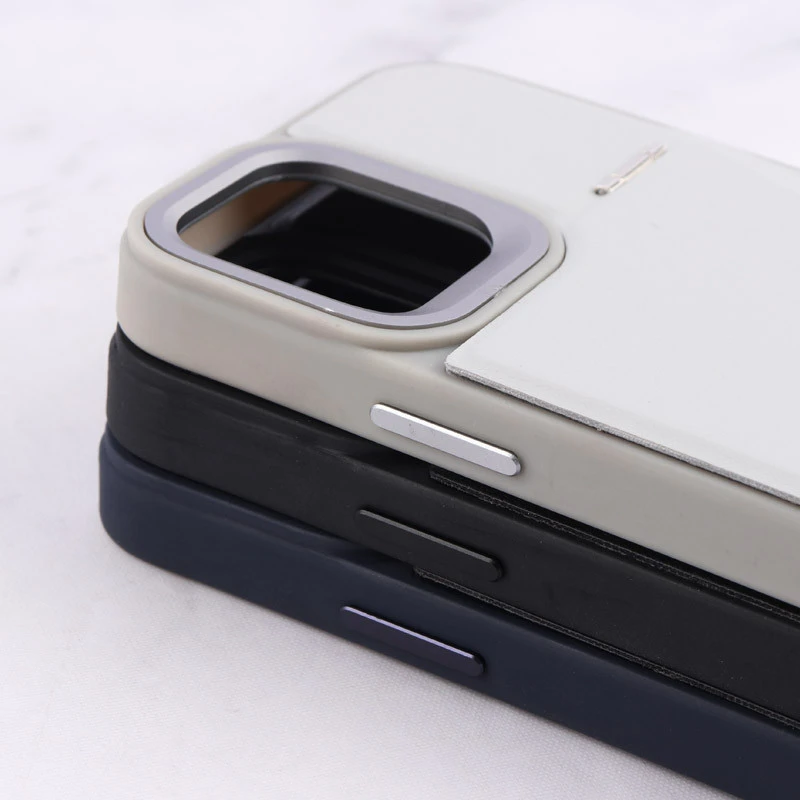 قاب چرم Classic آیفون iPhone 12 / 12 Pro استندشو