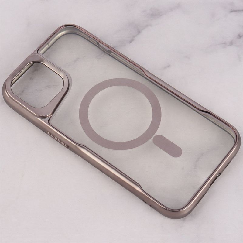 قاب شفاف آیفون iPhone 14 / 13 طرح مگ سیف تیتانیوم