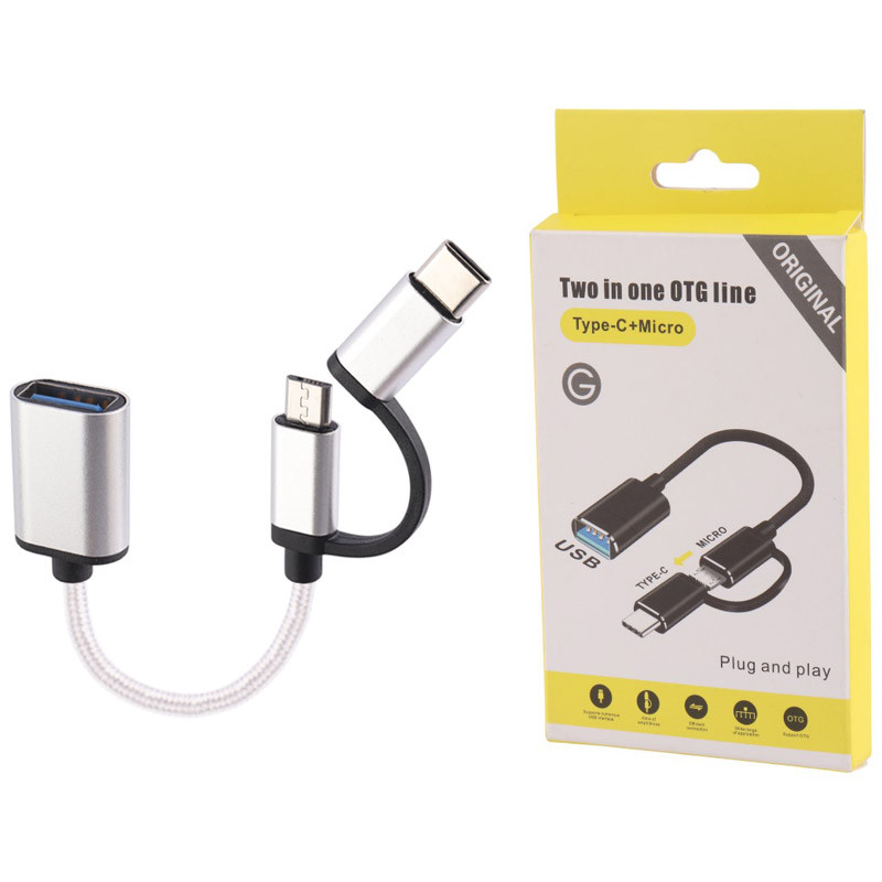 تبدیل OTG USB To MicroUSB / Type-C