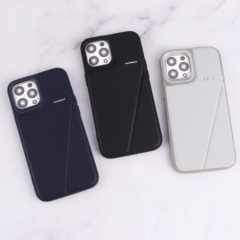 قاب چرم Classic آیفون iPhone 12 Pro Max استندشو