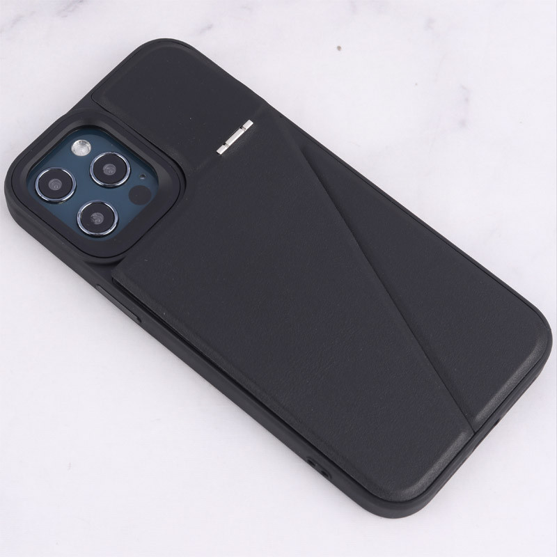 قاب چرم Classic آیفون iPhone 12 Pro Max استندشو