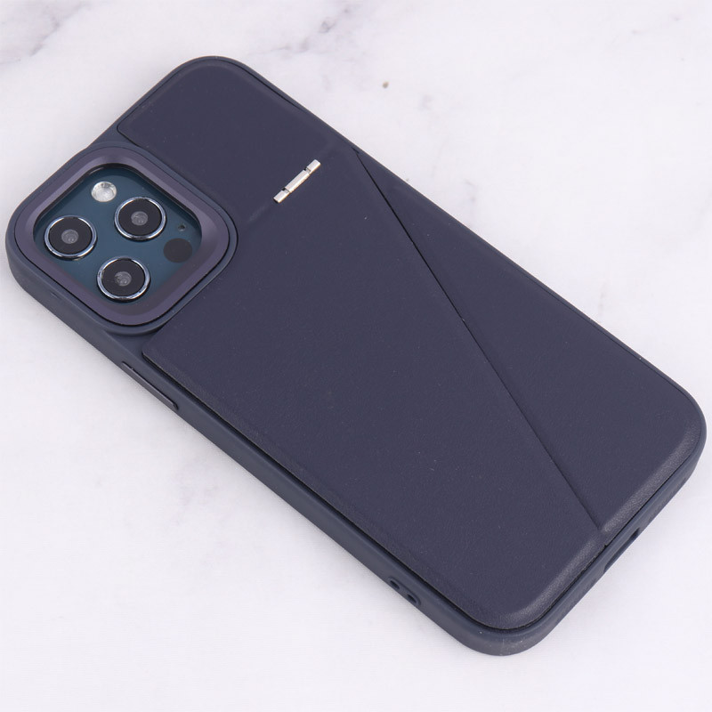 قاب چرم Classic آیفون iPhone 12 Pro Max استندشو