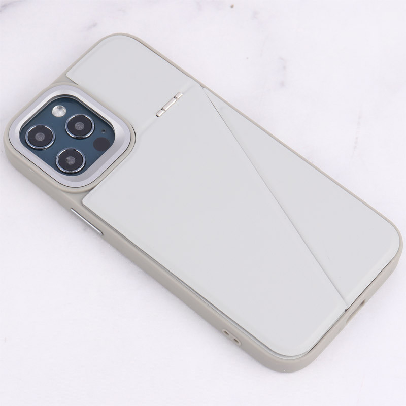 قاب چرم Classic آیفون iPhone 12 Pro Max استندشو