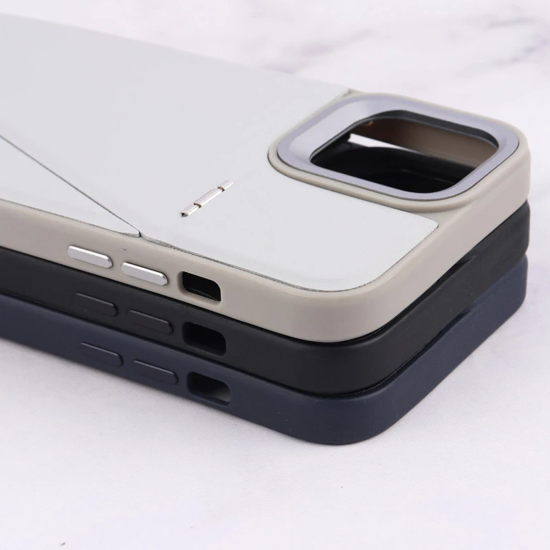 قاب چرم Classic آیفون iPhone 12 Pro Max استندشو