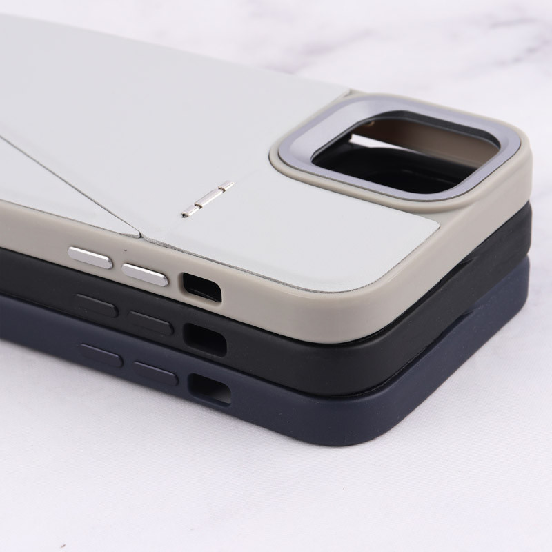 قاب چرم Classic آیفون iPhone 12 Pro Max استندشو