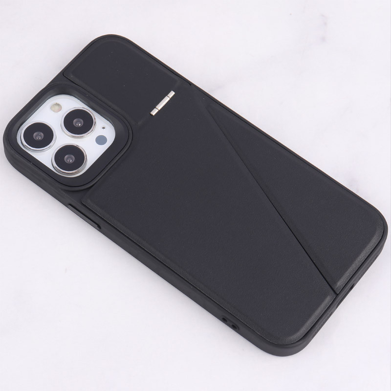 قاب چرم Classic آیفون iPhone 13 Pro Max استندشو
