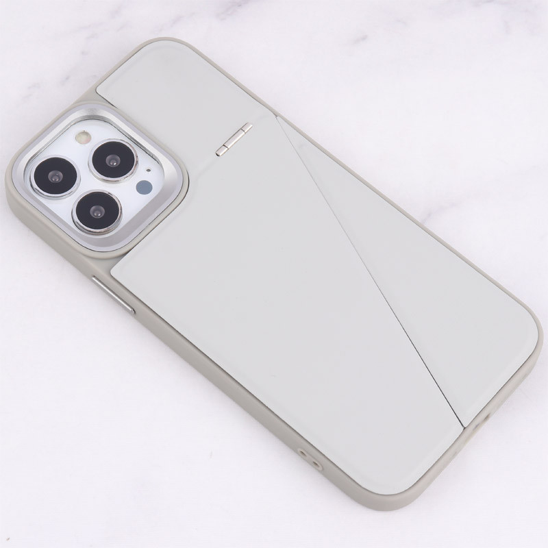 قاب چرم Classic آیفون iPhone 13 Pro Max استندشو