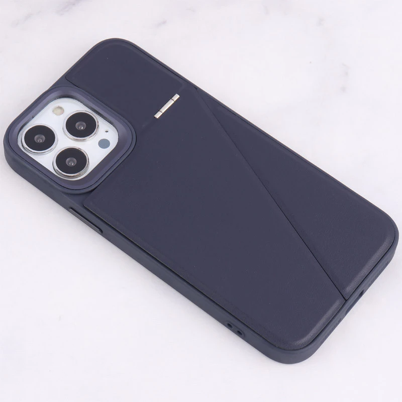 قاب چرم Classic آیفون iPhone 13 Pro Max استندشو