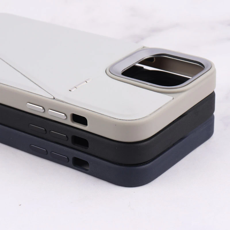 قاب چرم Classic آیفون iPhone 13 Pro Max استندشو
