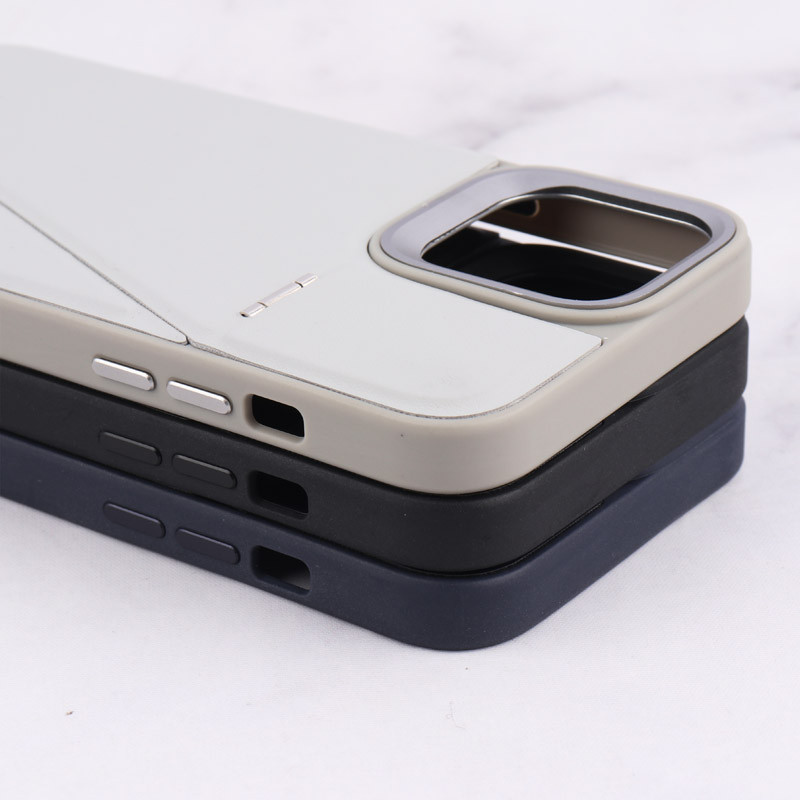 قاب چرم Classic آیفون iPhone 13 Pro Max استندشو