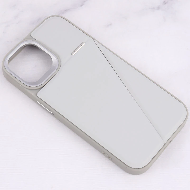 قاب چرم Classic آیفون iPhone 15 استندشو