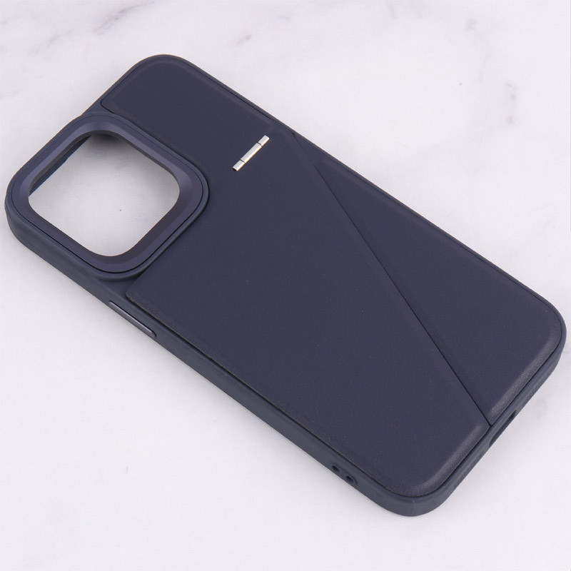 قاب چرم Classic آیفون iPhone 15 Pro Max استندشو