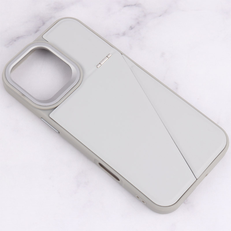 قاب چرم Classic آیفون iPhone 16 Pro Max استندشو