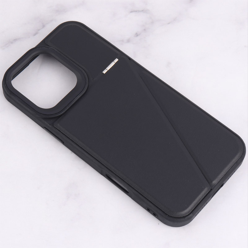 قاب چرم Classic آیفون iPhone 16 Pro Max استندشو