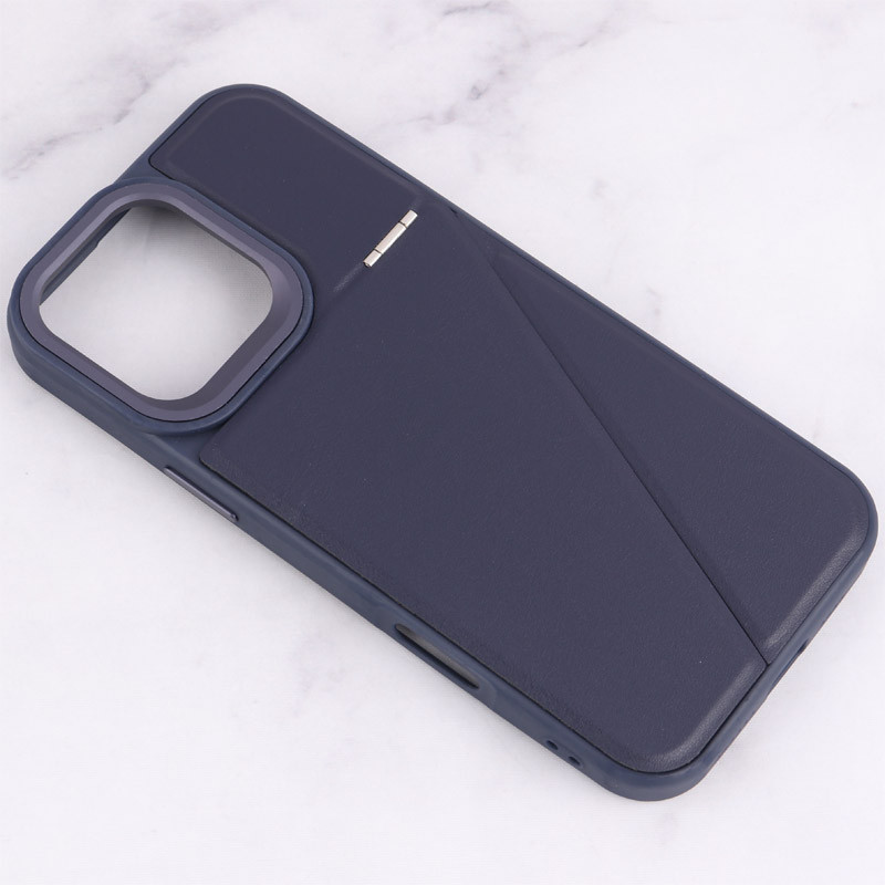 قاب چرم Classic آیفون iPhone 16 Pro Max استندشو
