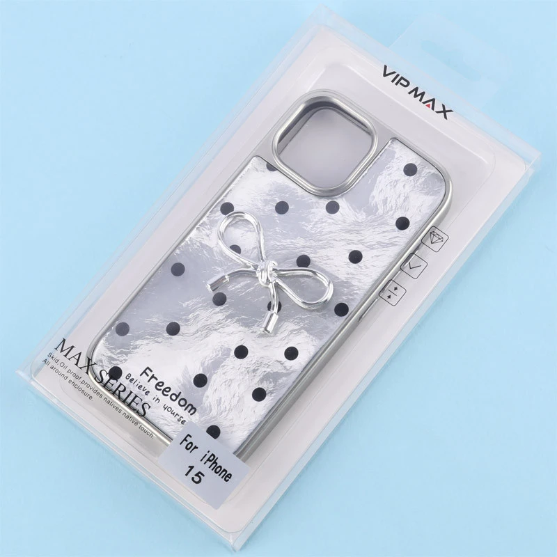 قاب آیفون iPhone 15 پاپیونی طرح دار