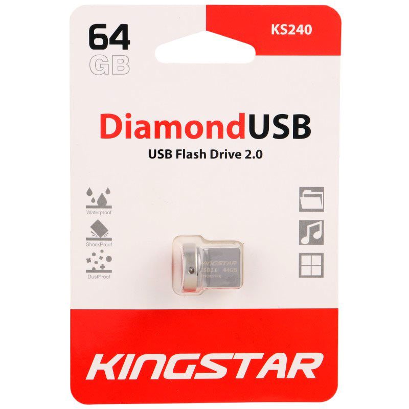 فلش 64 گیگ کینگ استار KingStar Diamond KS240