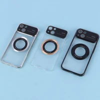 قاب PC مگ سیف Q Series آیفون iPhone 13 محافظ لنزدار