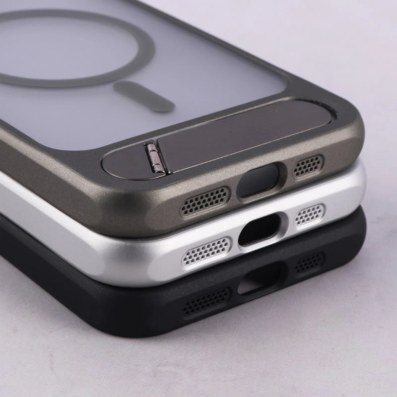 قاب مگ سیف Linex آیفون iPhone 13 Pro Max پشت مات دور رنگی استنددار