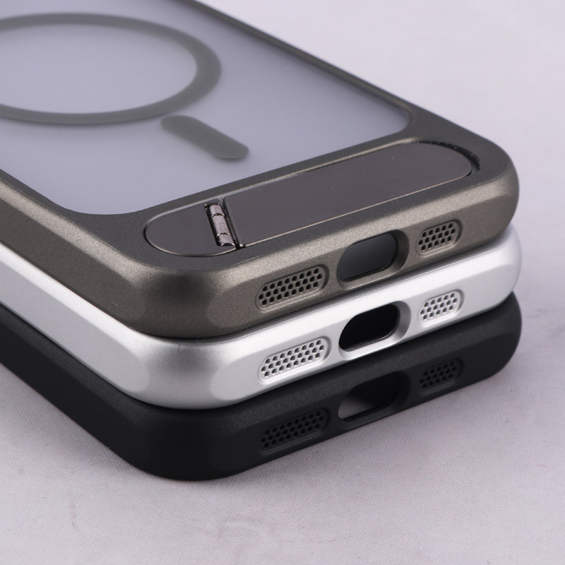 قاب مگ سیف Linex آیفون iPhone 13 Pro Max پشت مات دور رنگی استنددار