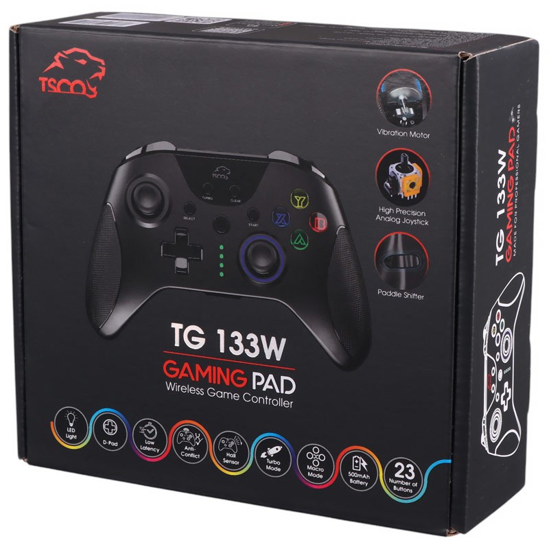 دسته بازی بی سیم تسکو TG 133W
