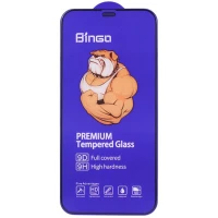 گلس فول چسب بینگو Premium Tempered آیفون iPhone 12 Pro