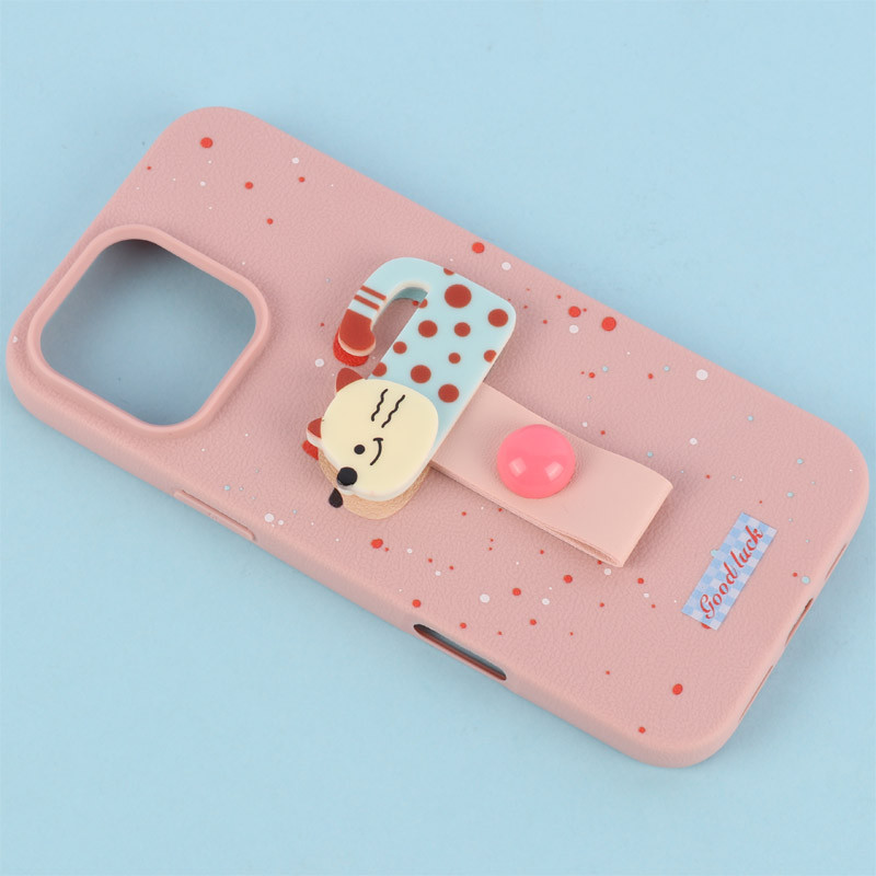 قاب ژله ای آیفون iPhone 16 Pro Max هولدردار فانتزی