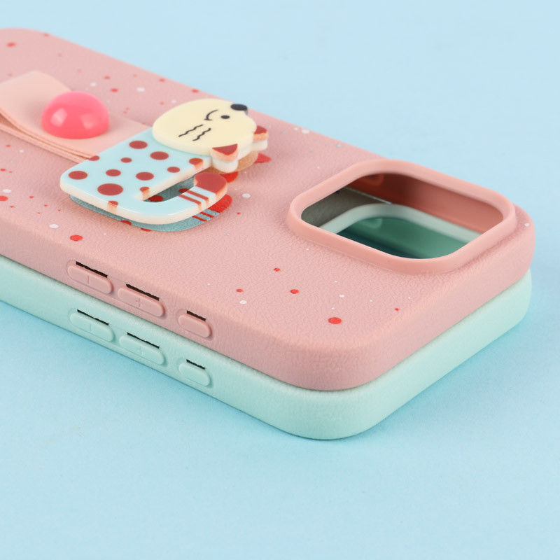 قاب ژله ای آیفون iPhone 16 Pro Max هولدردار فانتزی