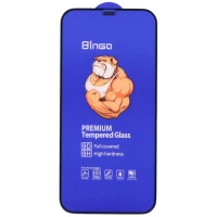 گلس فول چسب بینگو Premium Tempered آیفون iPhone 12 Pro Max