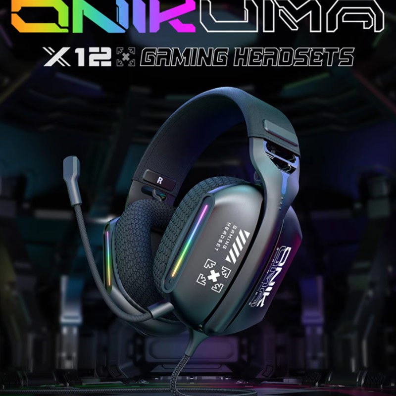 هدست گیمینگ سیم دار Onikuma X12