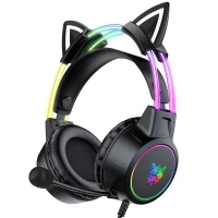 هدست گیمینگ سیم دار Onikuma X15 Pro Cat Ear