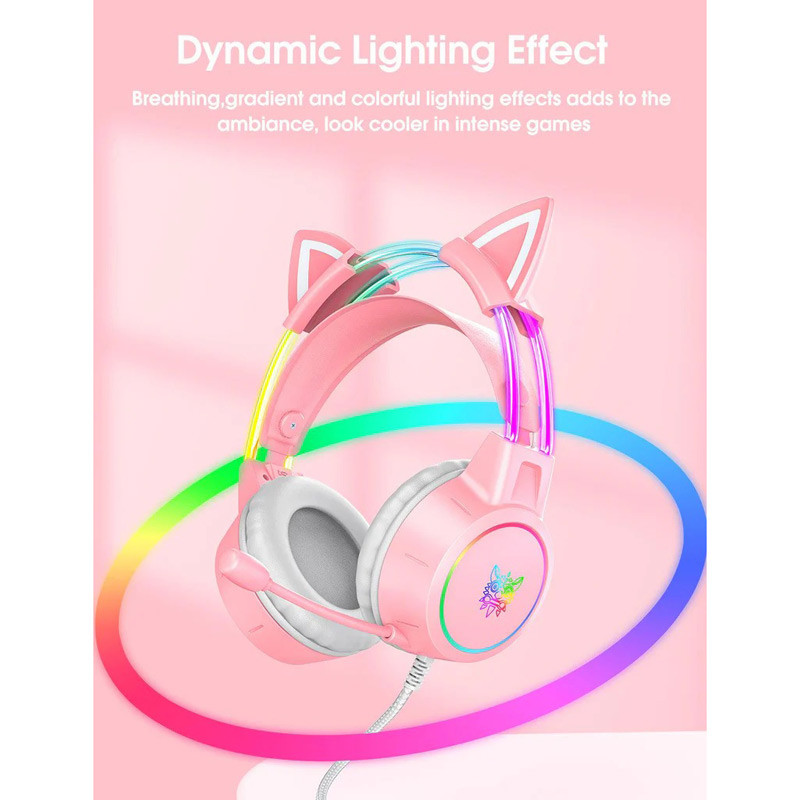 هدست گیمینگ سیم دار Onikuma X15 Pro Cat Ear