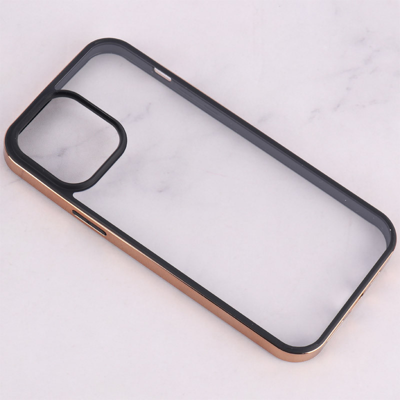 قاب Q Series آیفون iPhone 13 Pro Max شفاف دور براق